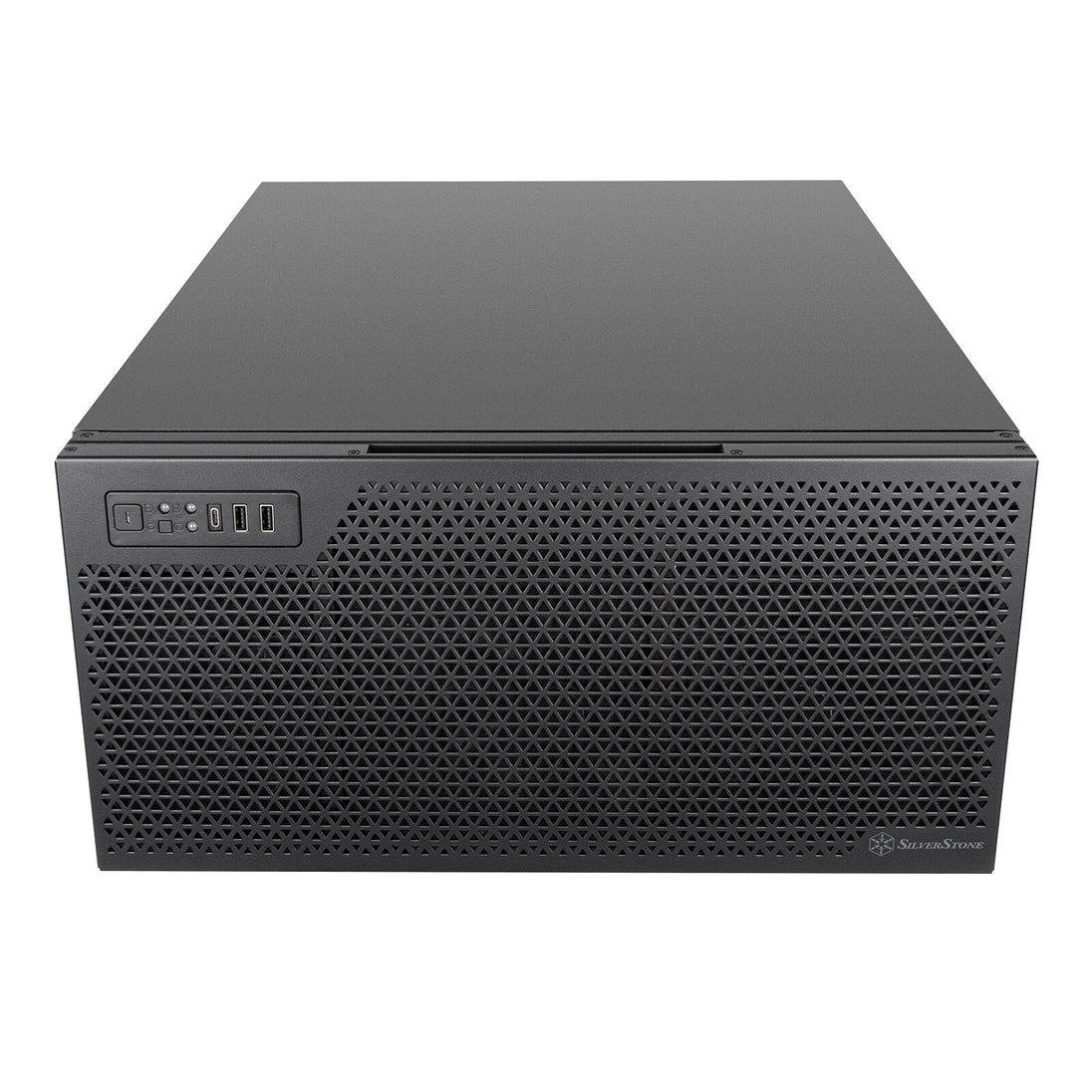 SilverStone RM52 front og I/O