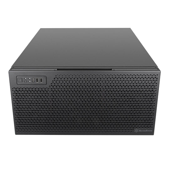 SilverStone RM52 front og I/O