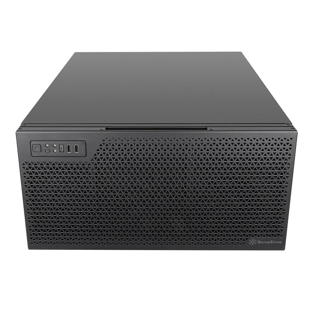 SilverStone RM52 front og I/O
